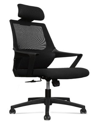 Chaise de Bureau Ergonomique avec Appui-Tête